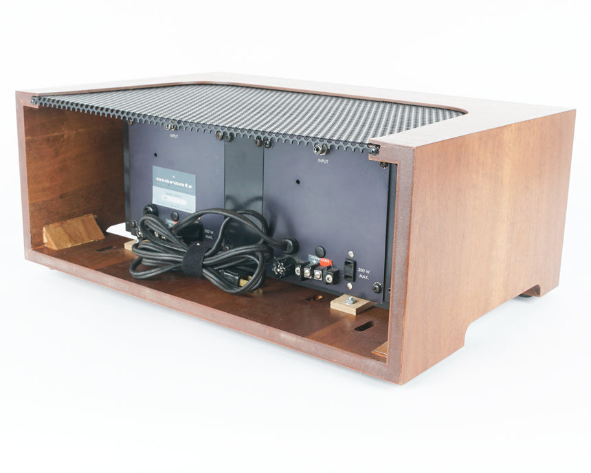 Marantz Model 15 // Stereo Amplifier / Walnut Cabinet