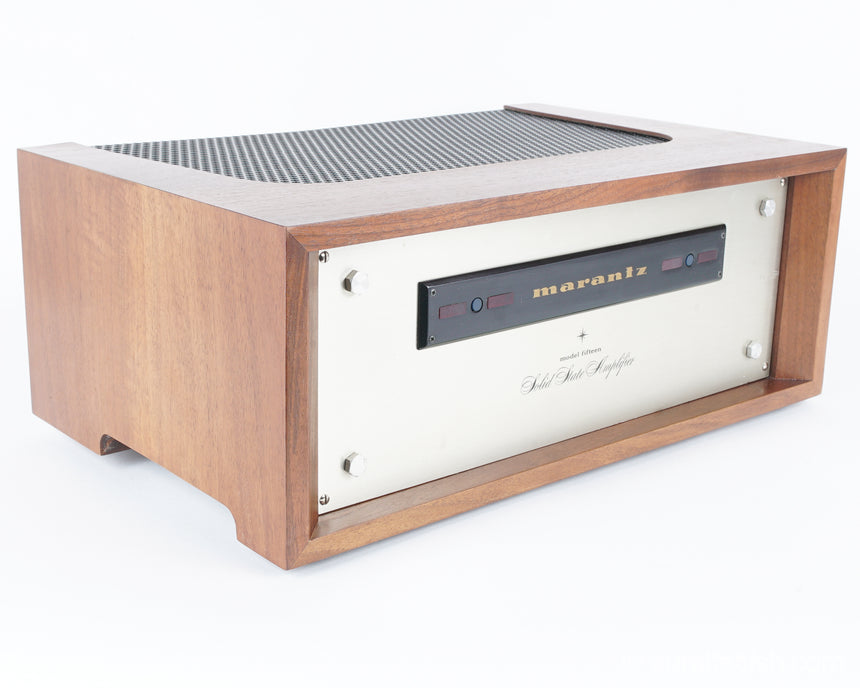 Marantz Model 15 // Stereo Amplifier / Walnut Cabinet