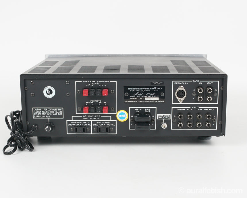 Marantz Model 1060 // Integrated Amplifier