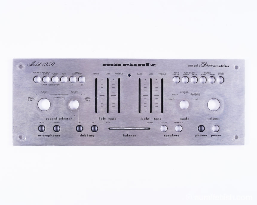 Marantz 1250 // Faceplate