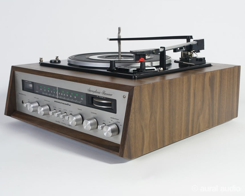 Marantz Model Twenty Eight // Garrard Turntable & Receiver Combo