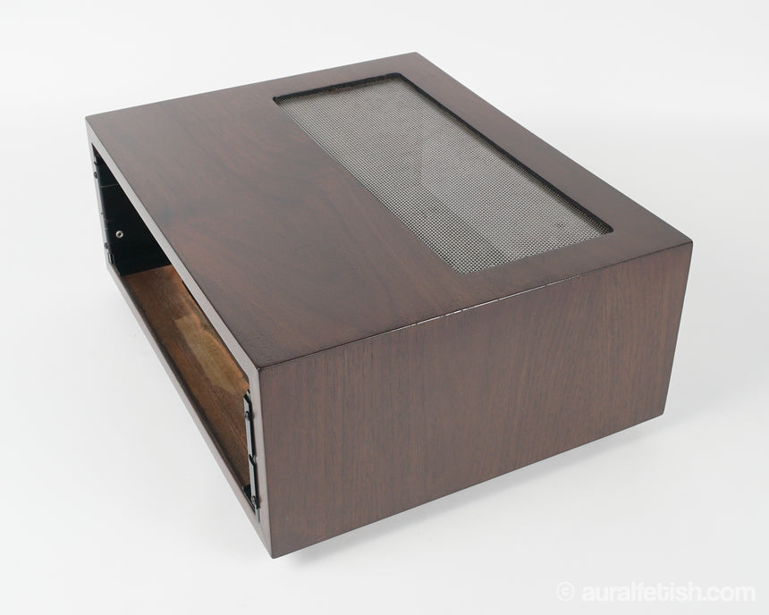Vintage McIntosh L12 // Slant Leg Walnut Cabinet / Refinished / Fits L52