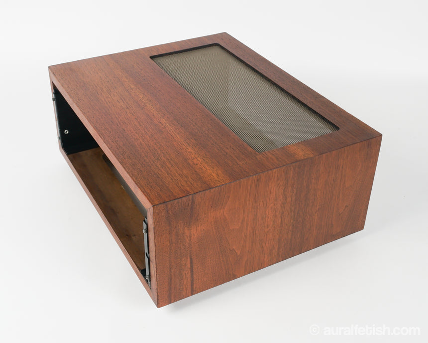 Vintage McIntosh L12 // Slant Leg Walnut Cabinet / Refinished / Fits L52