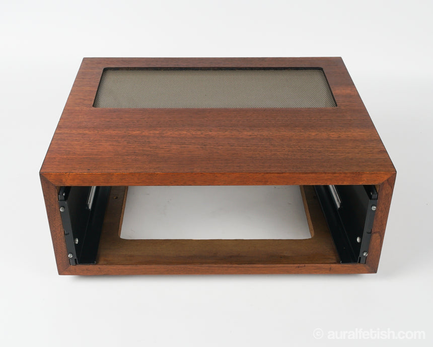 Vintage McIntosh L12 // Slant Leg Walnut Cabinet / Refinished / Fits L52