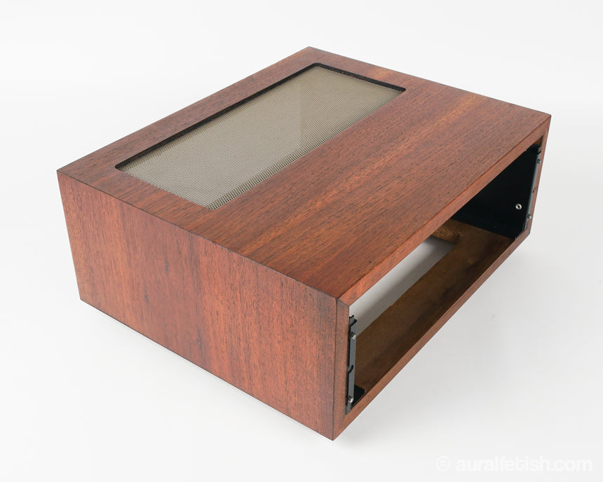 Vintage McIntosh L12 // Slant Leg Walnut Cabinet / Refinished / Fits L52