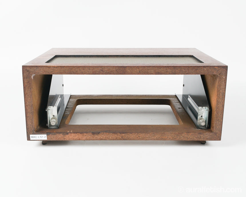 Vintage McIntosh L12 // Slant Leg Walnut Cabinet / Refinished / Fits L52