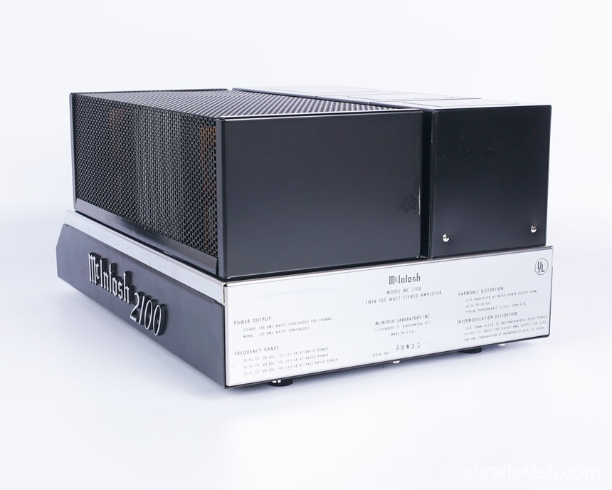 Vintage McIntosh MC2100 // Solid State Stereo Amplifier