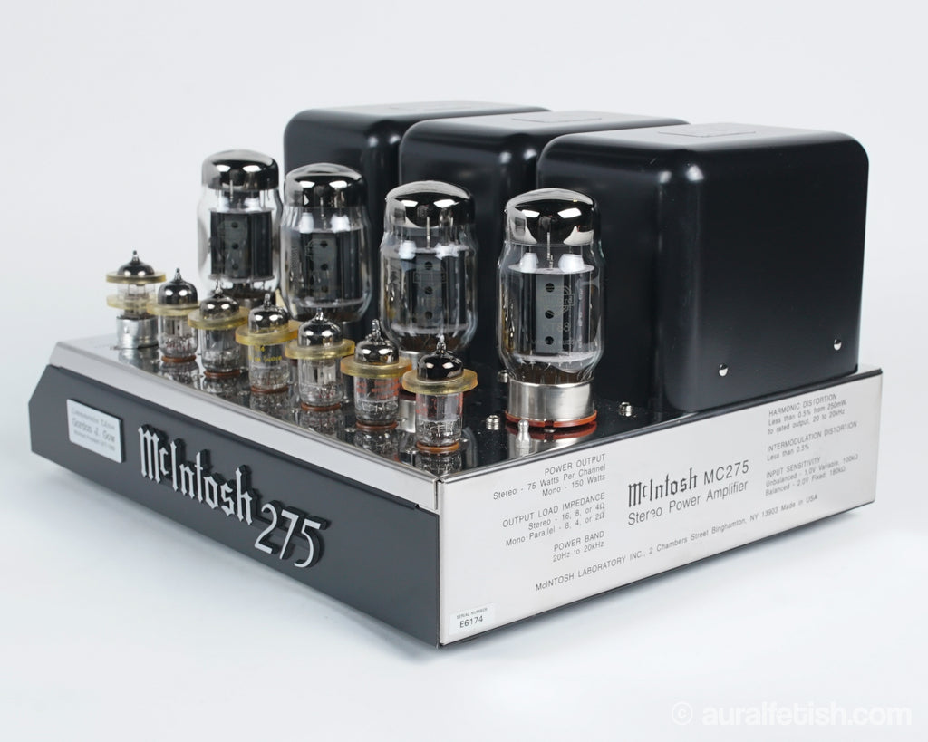 Vintage Mcintosh MC275 CE - MKII // Stereo Tube Amplifier – AURAL HiFi