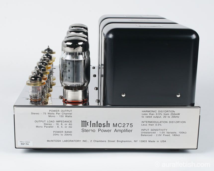Vintage McIntosh MC275 CE - MKII // Stereo Tube Amplifier
