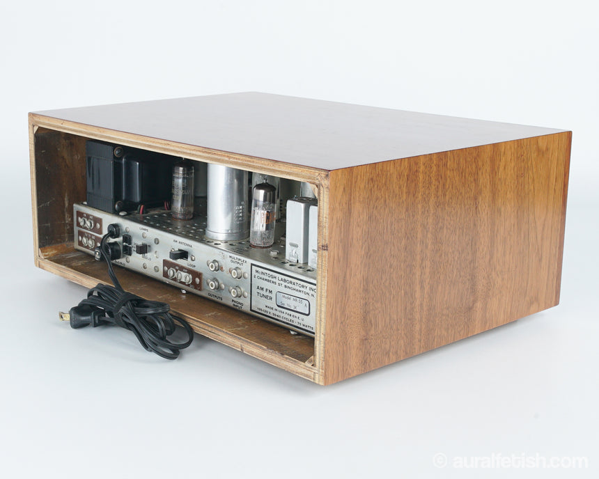 Vintage McIntosh MR55 A // AM/FM Stereo Tube Tuner / Custom Restoration