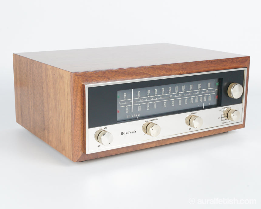 Vintage McIntosh MR55 A // AM/FM Stereo Tube Tuner / Custom Restoration