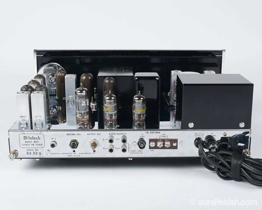 Vintage McIntosh MR71 // FM Stereo Tube Tuner