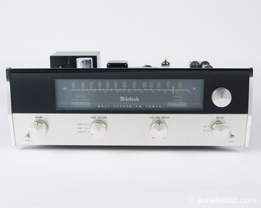 Vintage McIntosh MR71 // FM Stereo Tube Tuner
