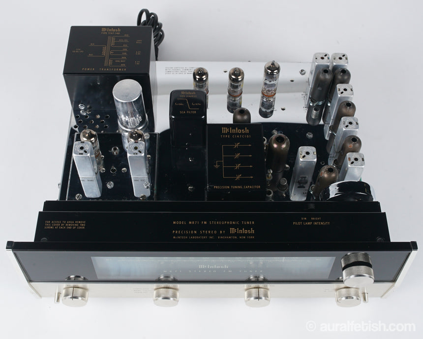 Vintage McIntosh MR71 // FM Stereo Tube Tuner