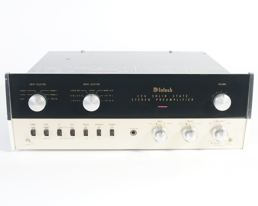 Vintage McIntosh C24 // Solid State Stereo Preamplifier