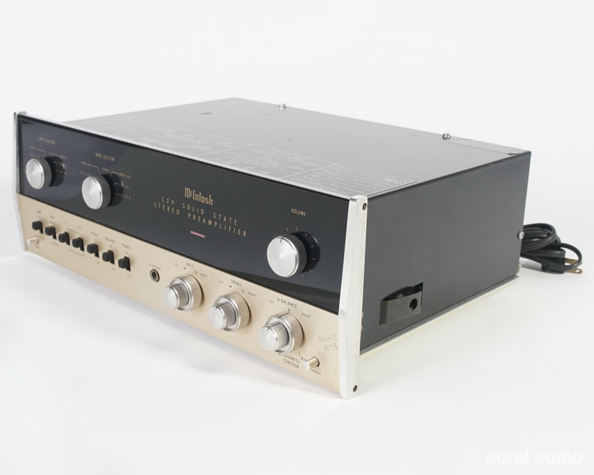 Vintage McIntosh C24 // Solid State Stereo Preamplifier