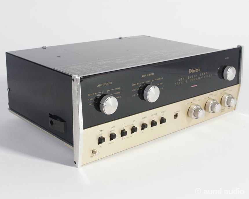 Vintage McIntosh C24 // Solid State Stereo Preamplifier