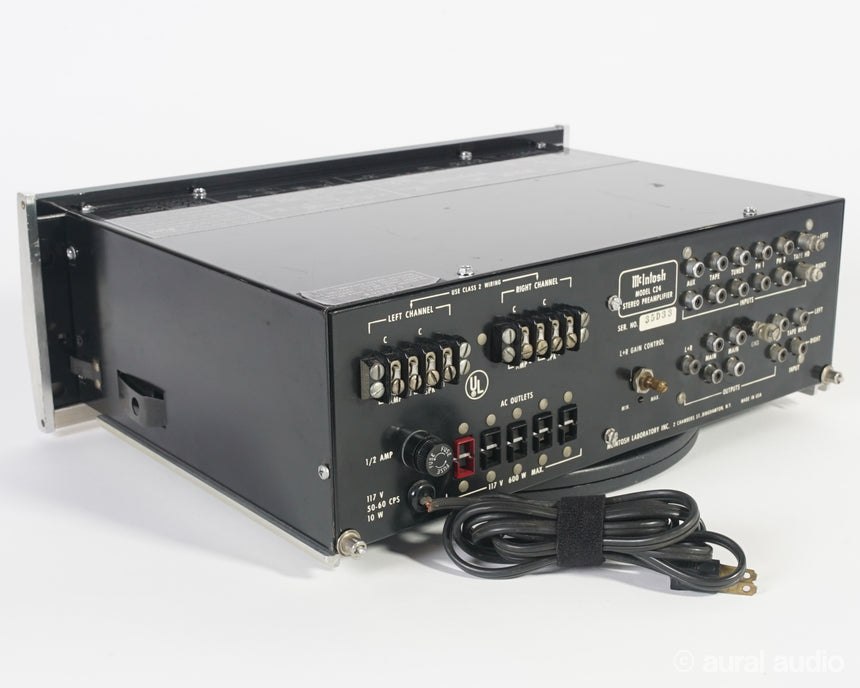Vintage McIntosh C24 // Solid State Stereo Preamplifier