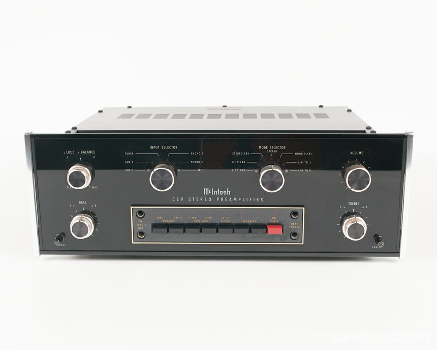 Vintage McIntosh C29 // Solid-State Preamp