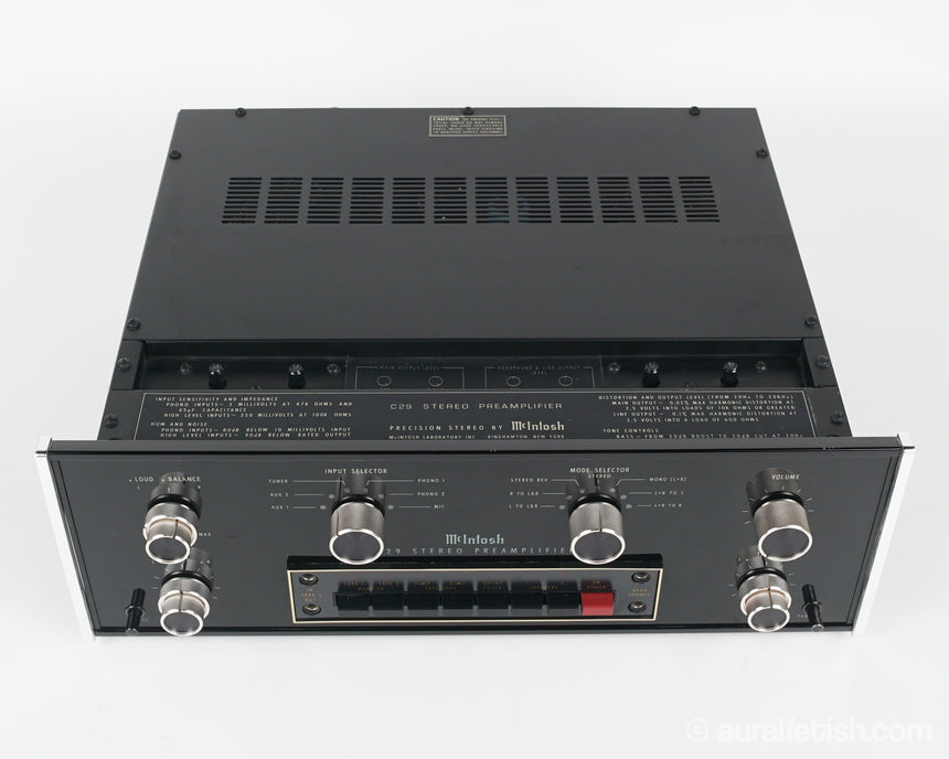 Vintage McIntosh C29 // Solid-State Preamp