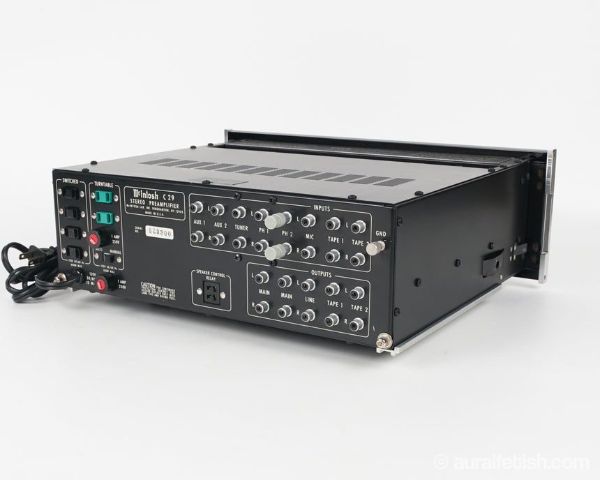 Vintage McIntosh C29 // Solid-State Preamp