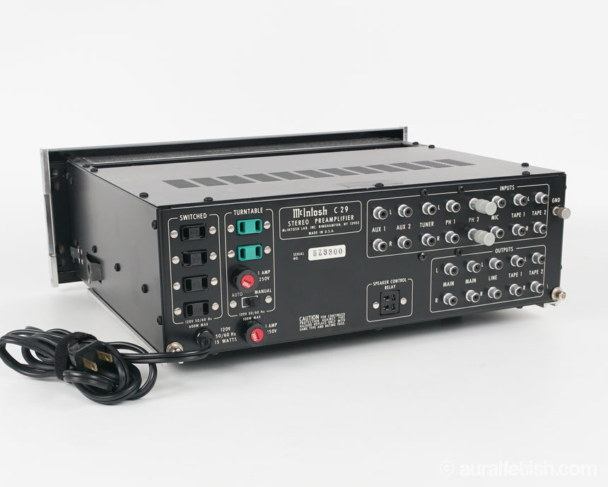 Vintage McIntosh C29 // Solid-State Preamp