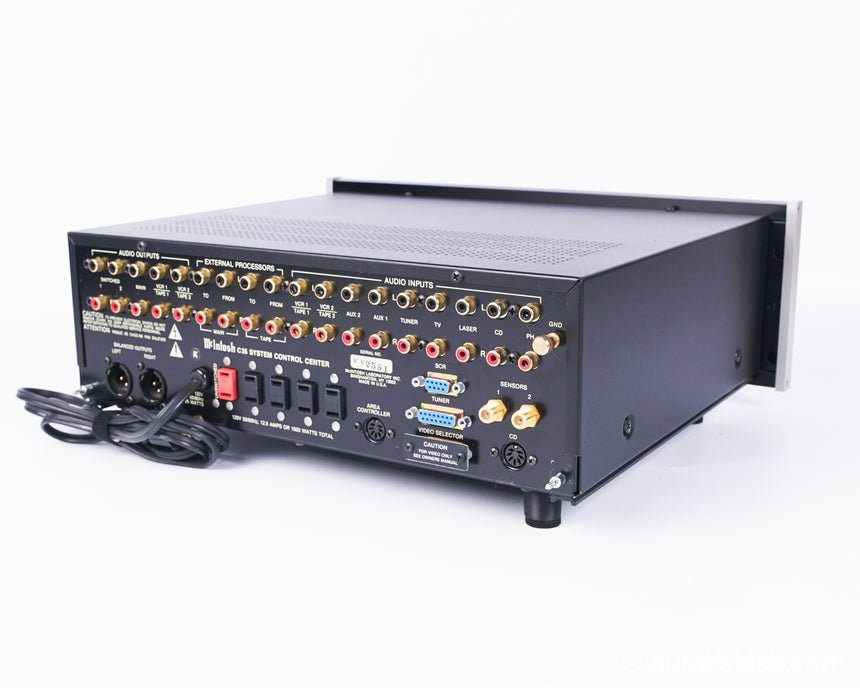 Vintage McIntosh C35 // Solid-State Preamplifier / Remote / Manual