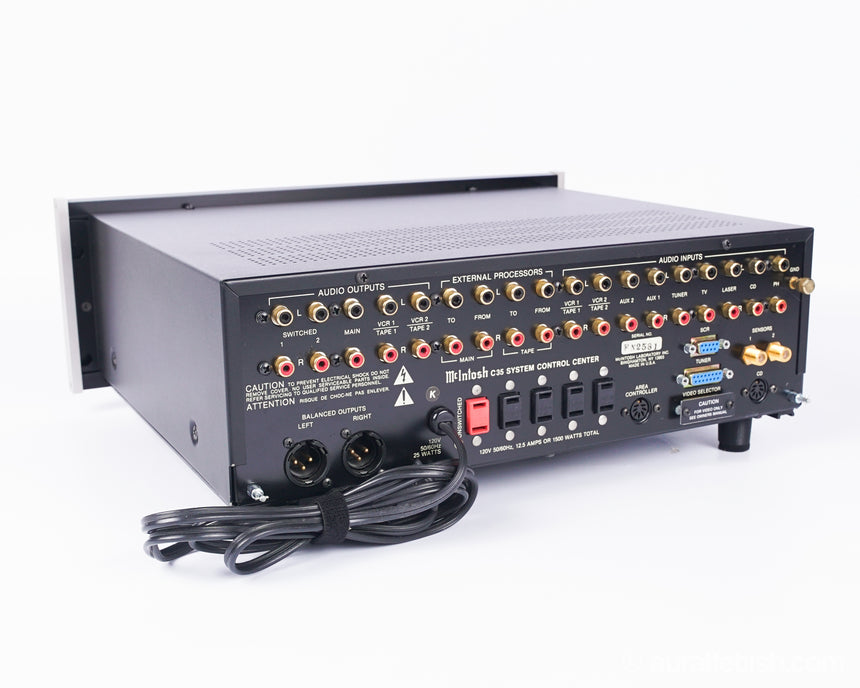 Vintage McIntosh C35 // Solid-State Preamplifier / Remote / Manual