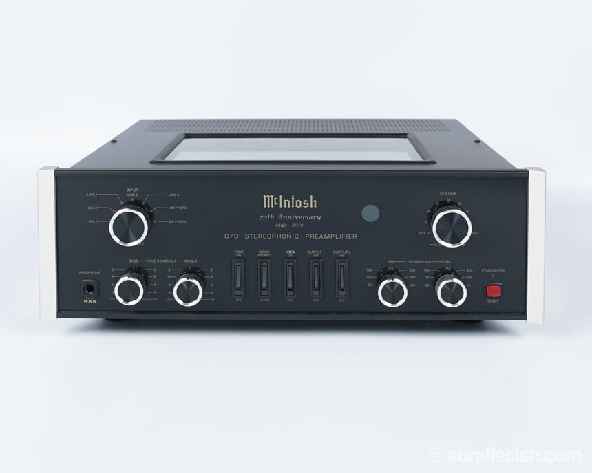 McIntosh C70 // 70th Anniversary Tube Preamplifier / Pristine