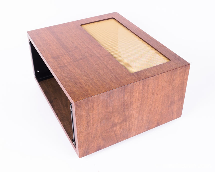 Vintage McIntosh L54 / L62 // Walnut Slant Leg Cabinet / With Panlocs