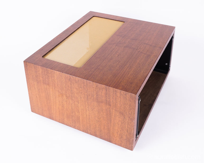 Vintage McIntosh L54 / L62 // Walnut Slant Leg Cabinet / With Panlocs