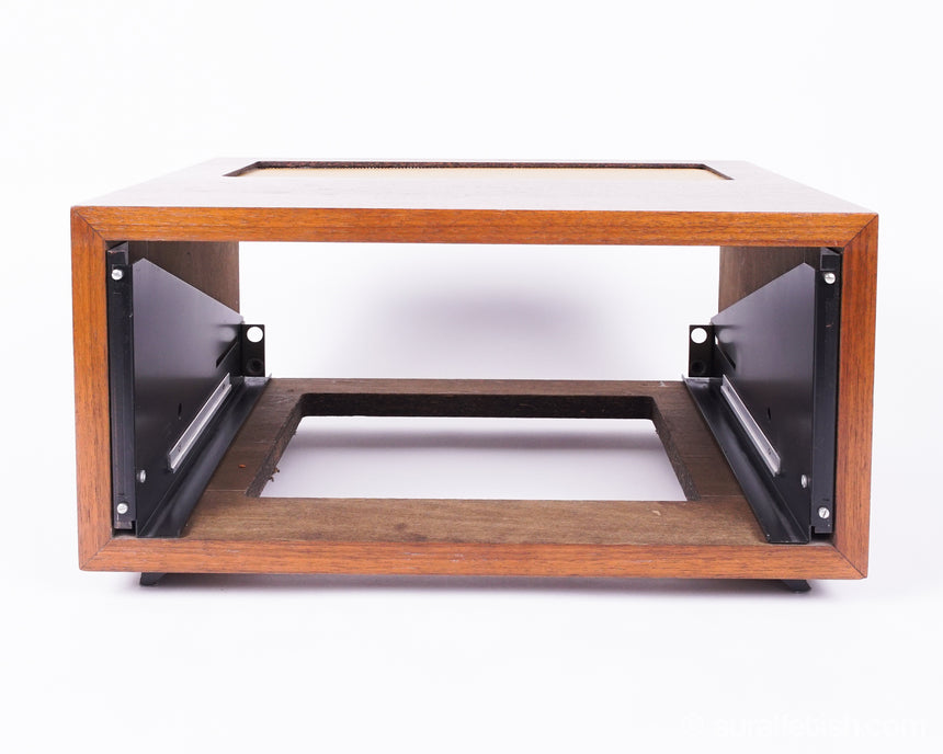 Vintage McIntosh L54 / L62 // Walnut Slant Leg Cabinet / With Panlocs