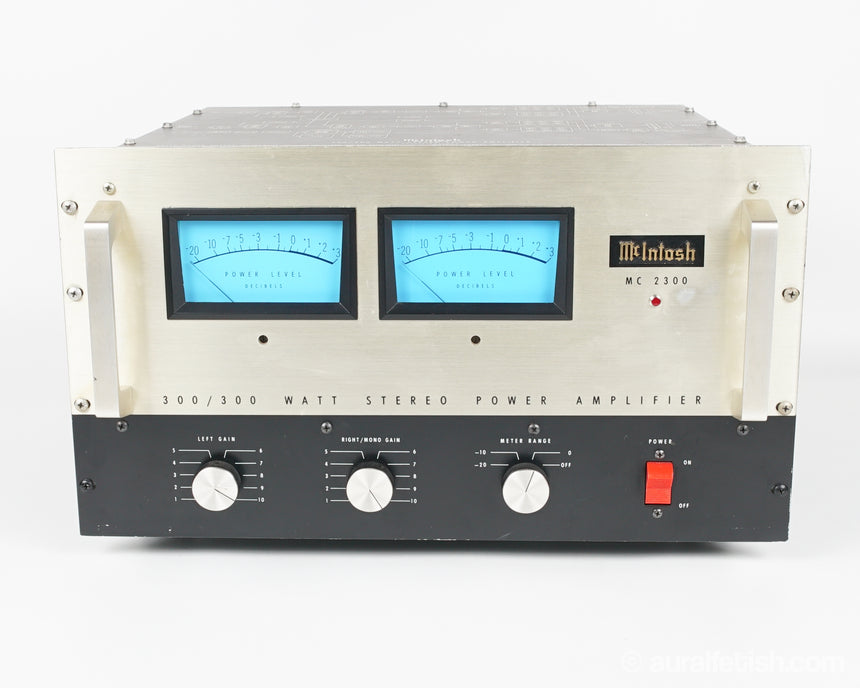 Vintage McIntosh MC-2300 // Solid State Stereo Amplifier / Legendary