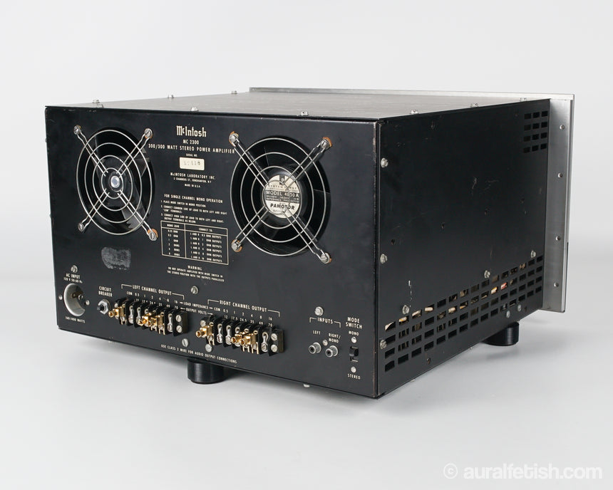 Vintage McIntosh MC-2300 // Solid State Stereo Amplifier / Legendary