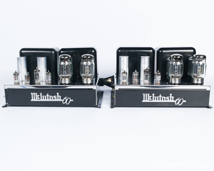 Vintage McIntosh MC60 // Tube Amplifier Monoblocks / Pair