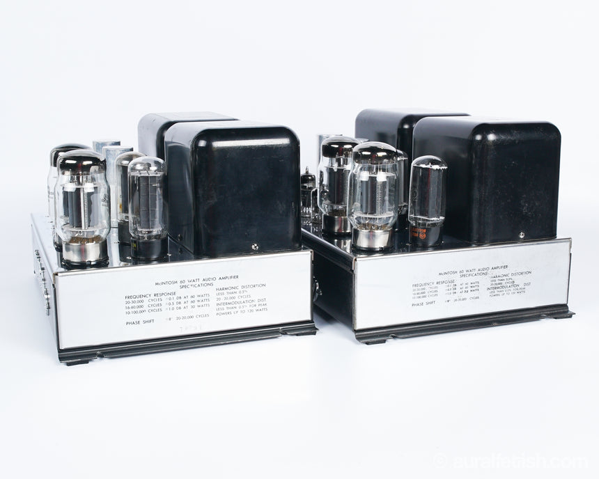Vintage McIntosh MC60 // Tube Amplifier Monoblocks / Pair