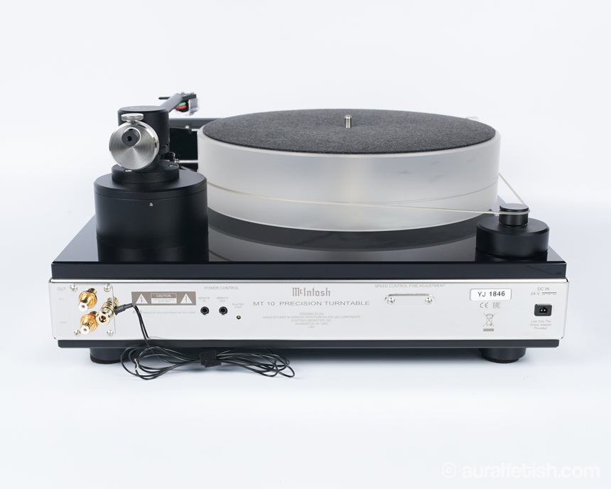 McIntosh MT10 // Turntable W/ Custom Dust Cover / Pristine