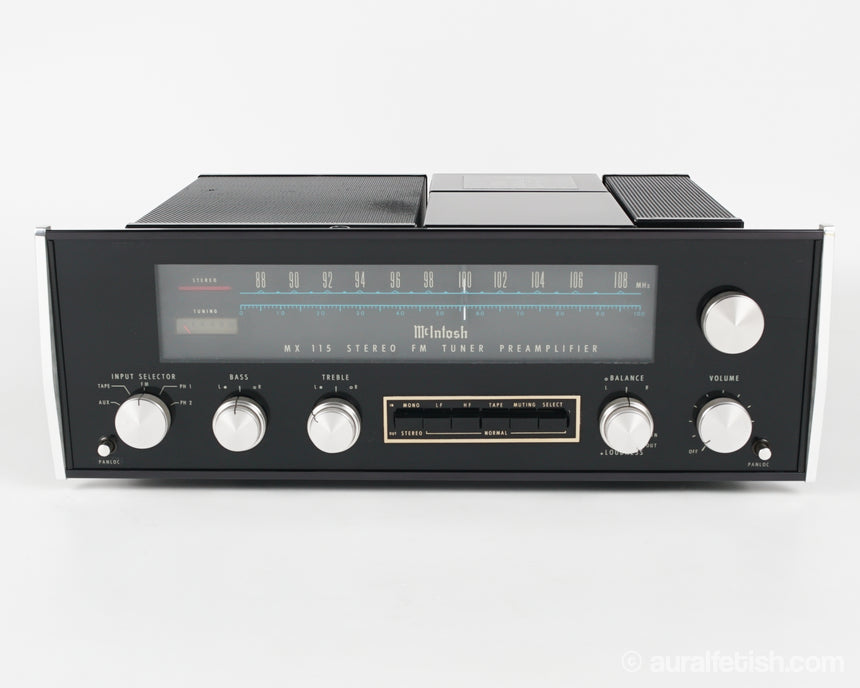 Vintage McIntosh MX 115 // Solid State Preamp Tuner