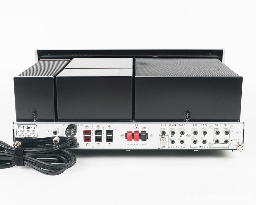 Vintage McIntosh MX 115 // Solid State Preamp Tuner
