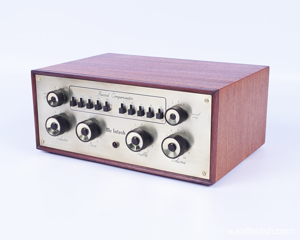 Vintage Mcintosh C8 // Tube Preamp / Refinished Cabinet – AURAL HiFi