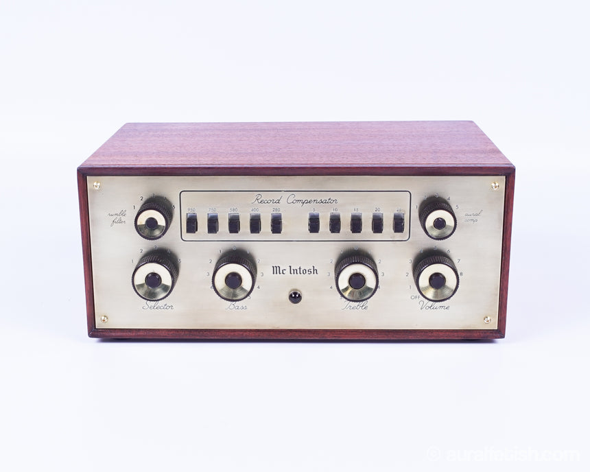 Vintage McIntosh C8 // Tube Preamp / Refinished Cabinet