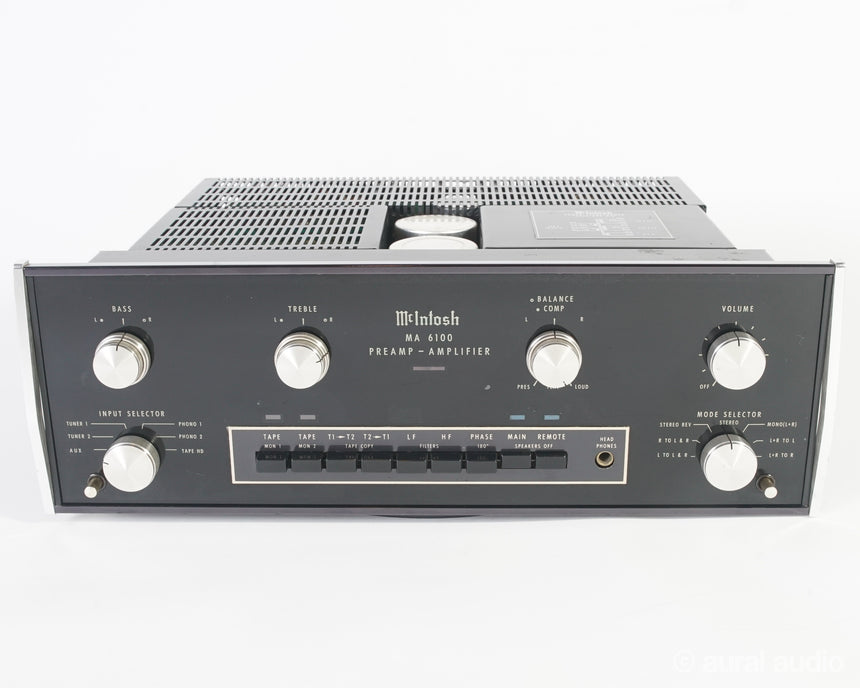 Vintage McIntosh MA6100 // Integrated Amplifier