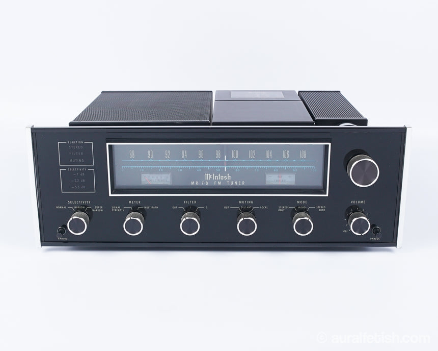 Vintage McIntosh MR 78 // FM Solid-State Tuner