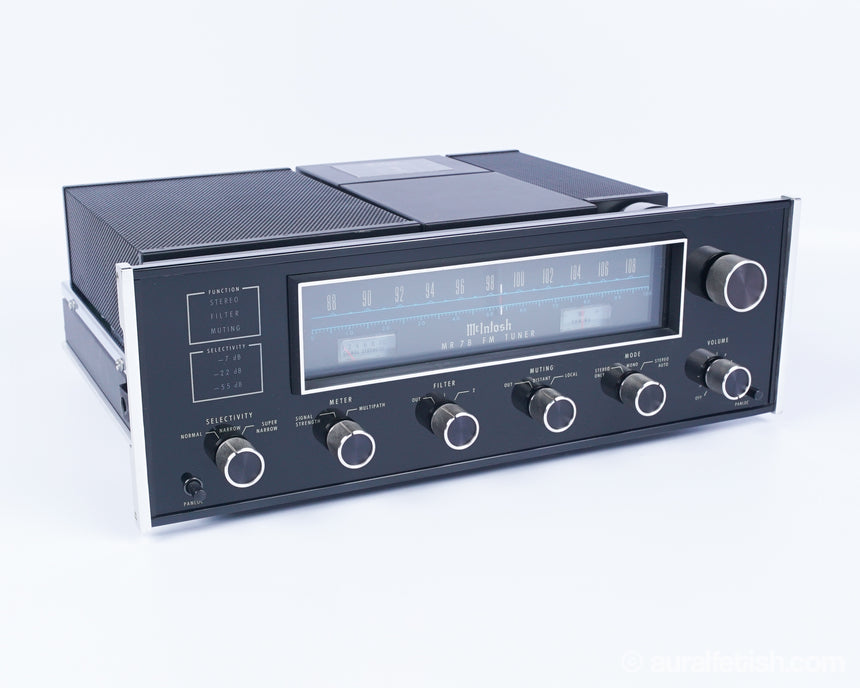 Vintage McIntosh MR 78 // FM Solid-State Tuner