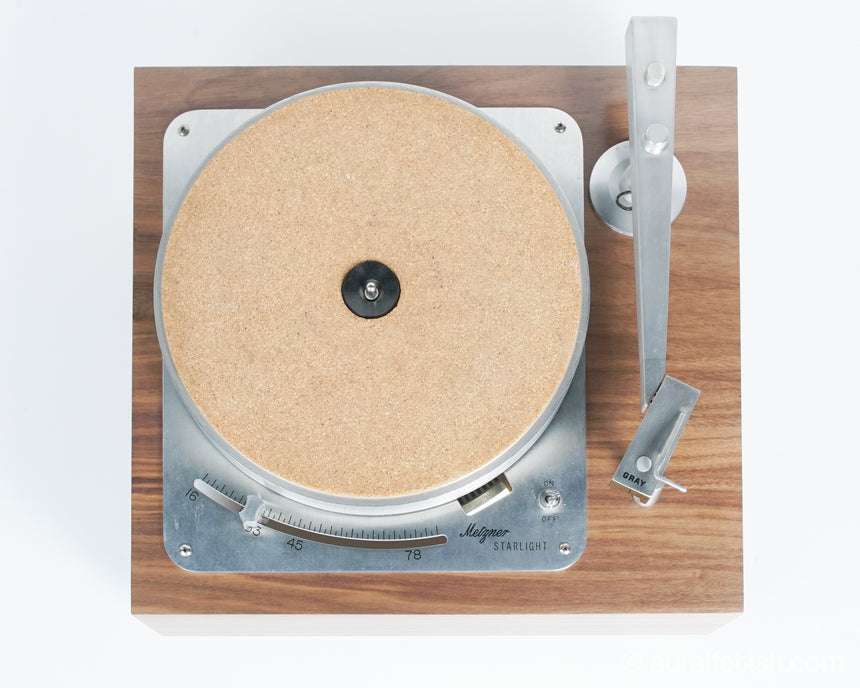 Metzner Starlight 671 // Transcription Turntable / Custom Walnut Plinth