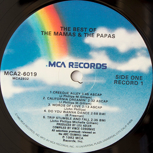 The Mamas & The Papas - The Best Of // Vinyl Record