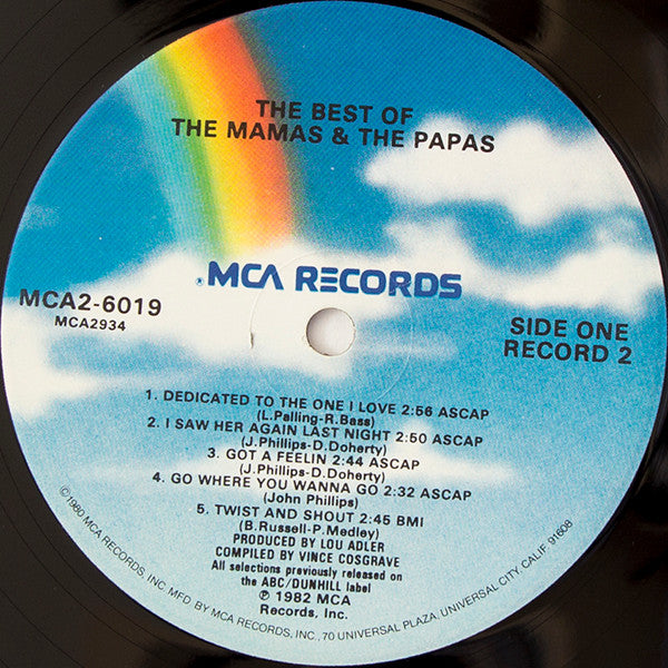 The Mamas & The Papas - The Best Of // Vinyl Record