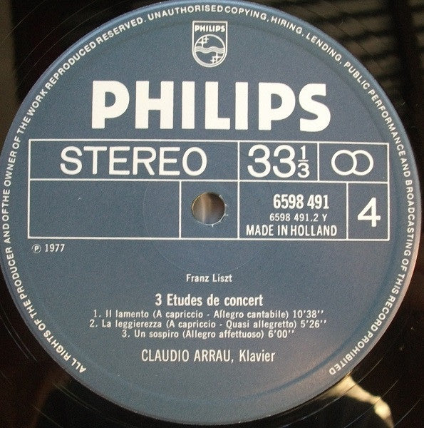 Franz Liszt - 12 Etudes D'Exécution Transcendante / 3 Etudes De Concert // Box Set