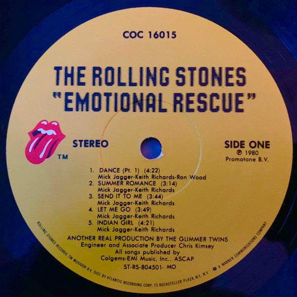 The Rolling Stones - Emotional Rescue // Vinyl Record
