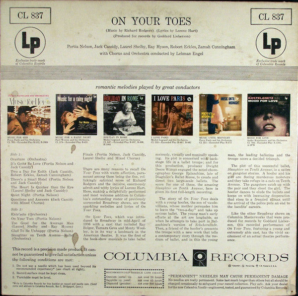 Portia Nelson - On Your Toes // Vinyl Record